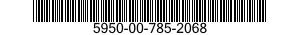 5950-00-785-2068  5950007852068 007852068