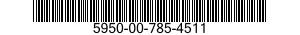 5950-00-785-4511  5950007854511 007854511