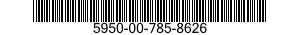 5950-00-785-8626  5950007858626 007858626