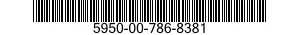 5950-00-786-8381  5950007868381 007868381
