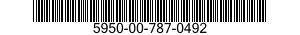 5950-00-787-0492 COIL,ELECTRICAL 5950007870492 007870492