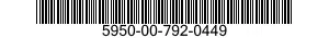 5950-00-792-0449  5950007920449 007920449