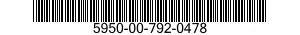 5950-00-792-0478  5950007920478 007920478