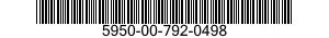 5950-00-792-0498  5950007920498 007920498