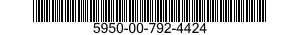 5950-00-792-4424  5950007924424 007924424