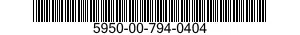 5950-00-794-0404  5950007940404 007940404