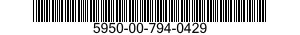 5950-00-794-0429  5950007940429 007940429
