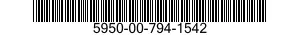 5950-00-794-1542  5950007941542 007941542
