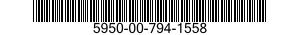 5950-00-794-1558  5950007941558 007941558