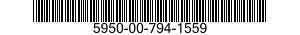 5950-00-794-1559  5950007941559 007941559