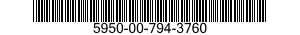5950-00-794-3760  5950007943760 007943760