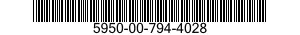 5950-00-794-4028  5950007944028 007944028