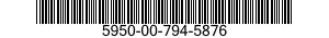 5950-00-794-5876  5950007945876 007945876