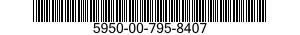 5950-00-795-8407  5950007958407 007958407