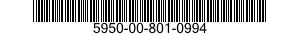 5950-00-801-0994  5950008010994 008010994
