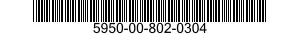 5950-00-802-0304  5950008020304 008020304