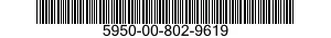 5950-00-802-9619  5950008029619 008029619