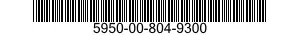 5950-00-804-9300  5950008049300 008049300