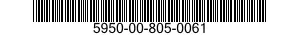 5950-00-805-0061  5950008050061 008050061