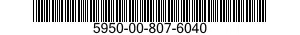 5950-00-807-6040  5950008076040 008076040