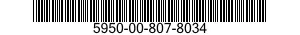 5950-00-807-8034  5950008078034 008078034