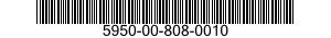 5950-00-808-0010 TRANSFORMER,CURRENT 5950008080010 008080010