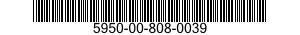 5950-00-808-0039  5950008080039 008080039