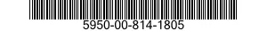 5950-00-814-1805  5950008141805 008141805