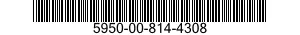5950-00-814-4308  5950008144308 008144308
