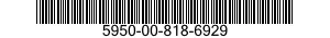 5950-00-818-6929  5950008186929 008186929