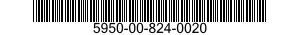 5950-00-824-0020  5950008240020 008240020