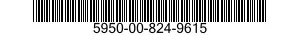 5950-00-824-9615 TRANSFORMER,RADIO FREQUENCY 5950008249615 008249615