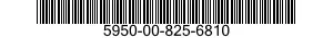 5950-00-825-6810  5950008256810 008256810
