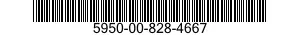 5950-00-828-4667  5950008284667 008284667