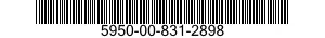 5950-00-831-2898  5950008312898 008312898