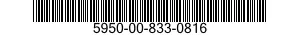 5950-00-833-0816  5950008330816 008330816