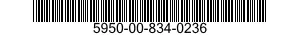 5950-00-834-0236  5950008340236 008340236