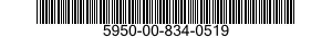 5950-00-834-0519  5950008340519 008340519