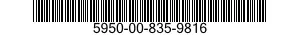 5950-00-835-9816  5950008359816 008359816