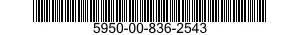 5950-00-836-2543  5950008362543 008362543