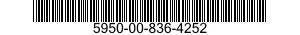 5950-00-836-4252  5950008364252 008364252