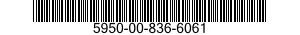 5950-00-836-6061  5950008366061 008366061