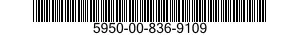 5950-00-836-9109  5950008369109 008369109