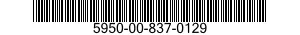 5950-00-837-0129  5950008370129 008370129