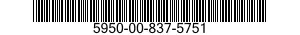 5950-00-837-5751 TRANSFORMER,AUDIO FREQUENCY 5950008375751 008375751