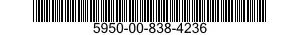 5950-00-838-4236  5950008384236 008384236
