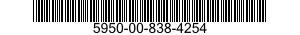 5950-00-838-4254  5950008384254 008384254