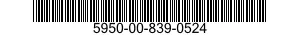 5950-00-839-0524  5950008390524 008390524