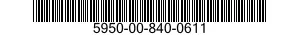 5950-00-840-0611  5950008400611 008400611