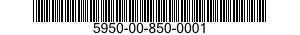 5950-00-850-0001  5950008500001 008500001
